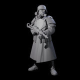 Weird War German Fast Firing SMG Commando A Miniature for Dungeons and Dragons, Pathfinder or other TTRPGs