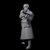 Weird War German Fast Firing SMG Commando B Miniature for Dungeons and Dragons, Pathfinder or other TTRPGs