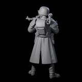 Weird War German Fast Firing SMG Commando B Miniature for Dungeons and Dragons, Pathfinder or other TTRPGs