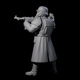 Weird War German Fast Firing SMG Commando B Miniature for Dungeons and Dragons, Pathfinder or other TTRPGs