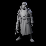 Weird War German Fast Firing SMG Commando C Miniature for Dungeons and Dragons, Pathfinder or other TTRPGs