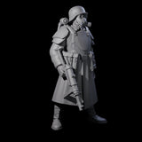 Weird War German Fast Firing SMG Commando C Miniature for Dungeons and Dragons, Pathfinder or other TTRPGs
