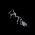 Weird War German Flapping Vampire Spawn A Miniature for Dungeons and Dragons, Pathfinder or other TTRPGs