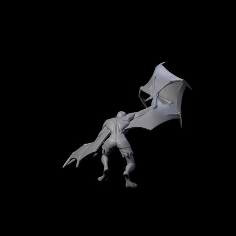 Weird War German Flapping Vampire Spawn A Miniature for Dungeons and Dragons, Pathfinder or other TTRPGs