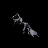 Weird War German Flapping Vampire Spawn A Miniature for Dungeons and Dragons, Pathfinder or other TTRPGs