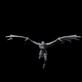 Weird War German Flapping Vampire Spawn B Miniature for Dungeons and Dragons, Pathfinder or other TTRPGs
