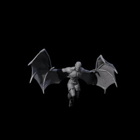 Weird War German Flapping Vampire Spawn D Miniature for Dungeons and Dragons, Pathfinder or other TTRPGs