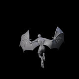Weird War German Flapping Vampire Spawn D Miniature for Dungeons and Dragons, Pathfinder or other TTRPGs