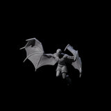 Weird War German Flapping Vampire Spawn D Miniature for Dungeons and Dragons, Pathfinder or other TTRPGs