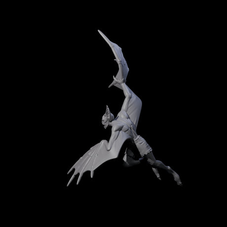Weird War German Flapping Vampire Spawn F Miniature for Dungeons and Dragons, Pathfinder or other TTRPGs