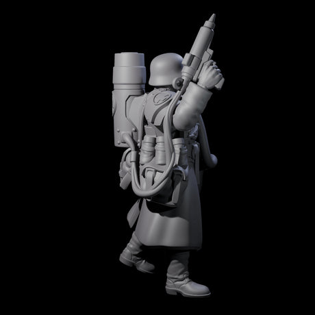 Weird War German Life Giving Medic Miniature for Dungeons and Dragons, Pathfinder or other TTRPGs