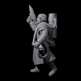 Weird War German Life Giving Medic Miniature for Dungeons and Dragons, Pathfinder or other TTRPGs