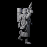 Weird War German Life Giving Medic Miniature for Dungeons and Dragons, Pathfinder or other TTRPGs
