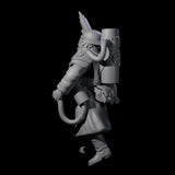 Weird War German Life Giving Medic Miniature for Dungeons and Dragons, Pathfinder or other TTRPGs