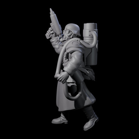 Weird War German Life Giving Medic Miniature for Dungeons and Dragons, Pathfinder or other TTRPGs