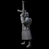 Weird War German Masked Commando B Miniature for Dungeons and Dragons, Pathfinder or other TTRPGs