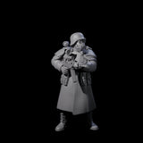 Weird War German Masked Commando C Miniature for Dungeons and Dragons, Pathfinder or other TTRPGs