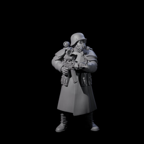 Weird War German Masked Commando C Miniature for Dungeons and Dragons, Pathfinder or other TTRPGs