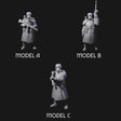 Weird War German Masked Commandos Miniature for Dungeons and Dragons, Pathfinder or other TTRPGs