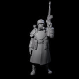 Weird War German Masked Commandos Miniature for Dungeons and Dragons, Pathfinder or other TTRPGs