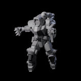 Weird War Mech Suited German Exo-Troopers Miniature for Dungeons and Dragons, Pathfinder or other TTRPGs