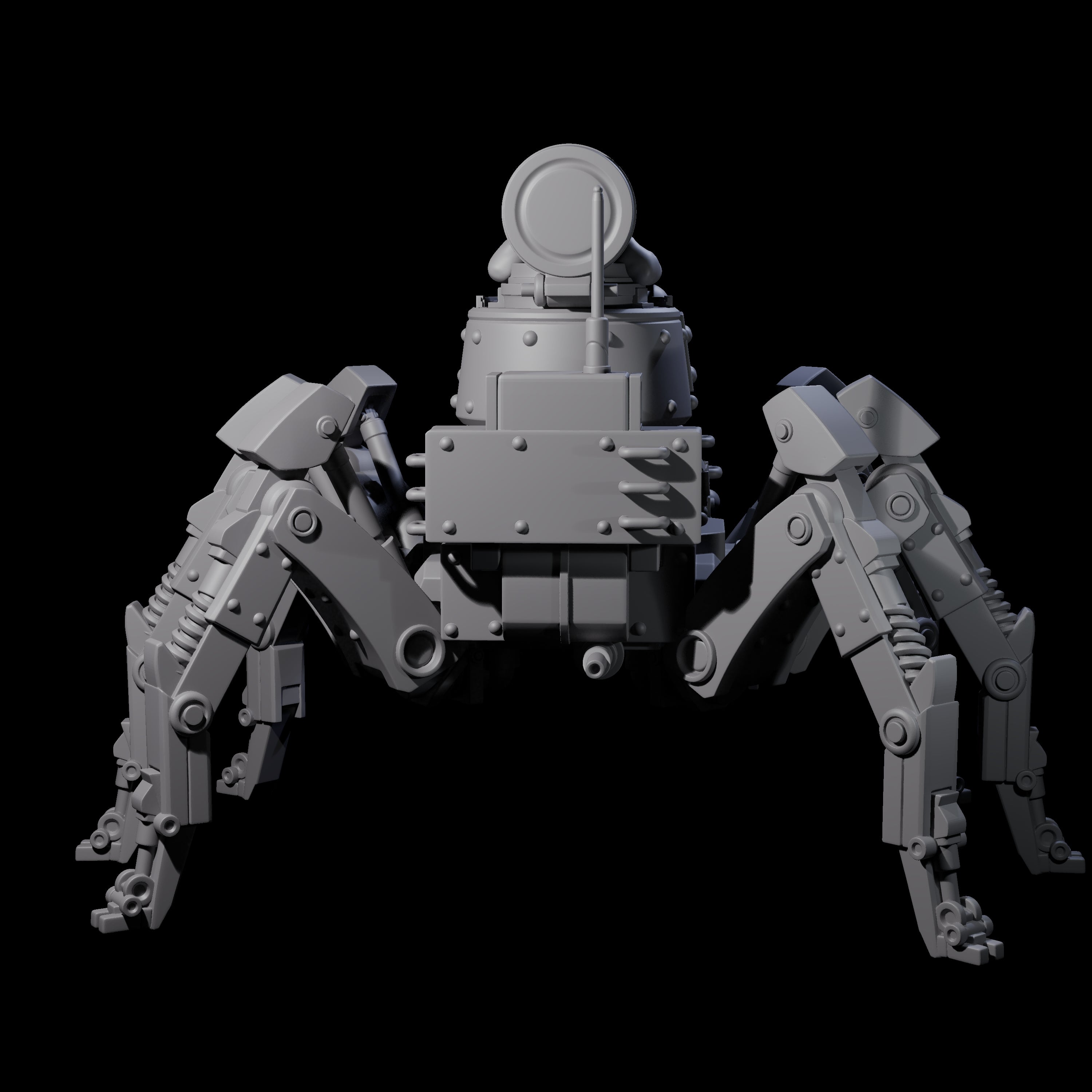 Weird War Scuttling German Spider Tank Miniature for Dungeons and Dragons, Pathfinder or other TTRPGs