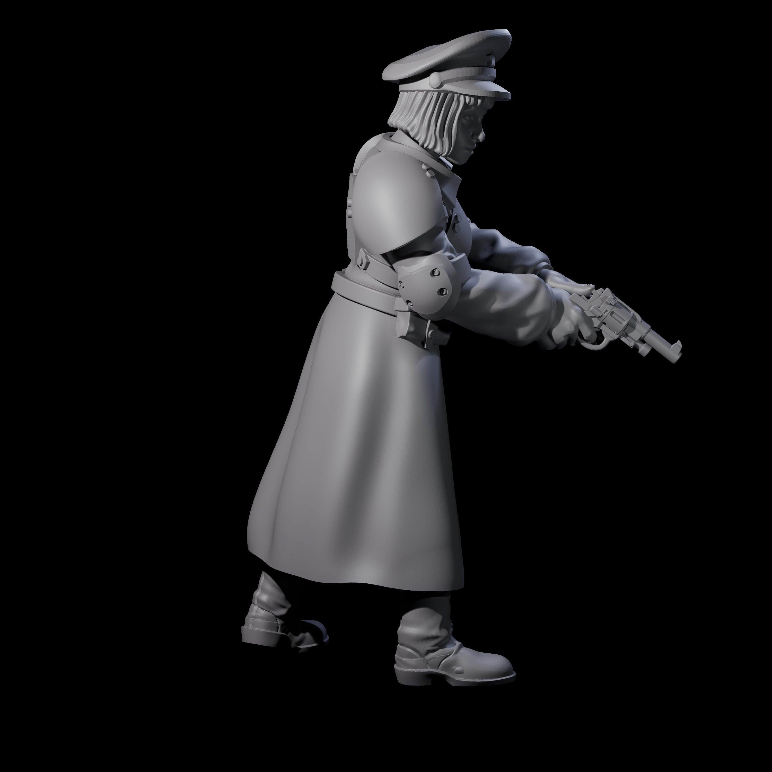 Weird War Soviet Stern NCO A Miniature for Dungeons and Dragons, Pathfinder or other TTRPGs