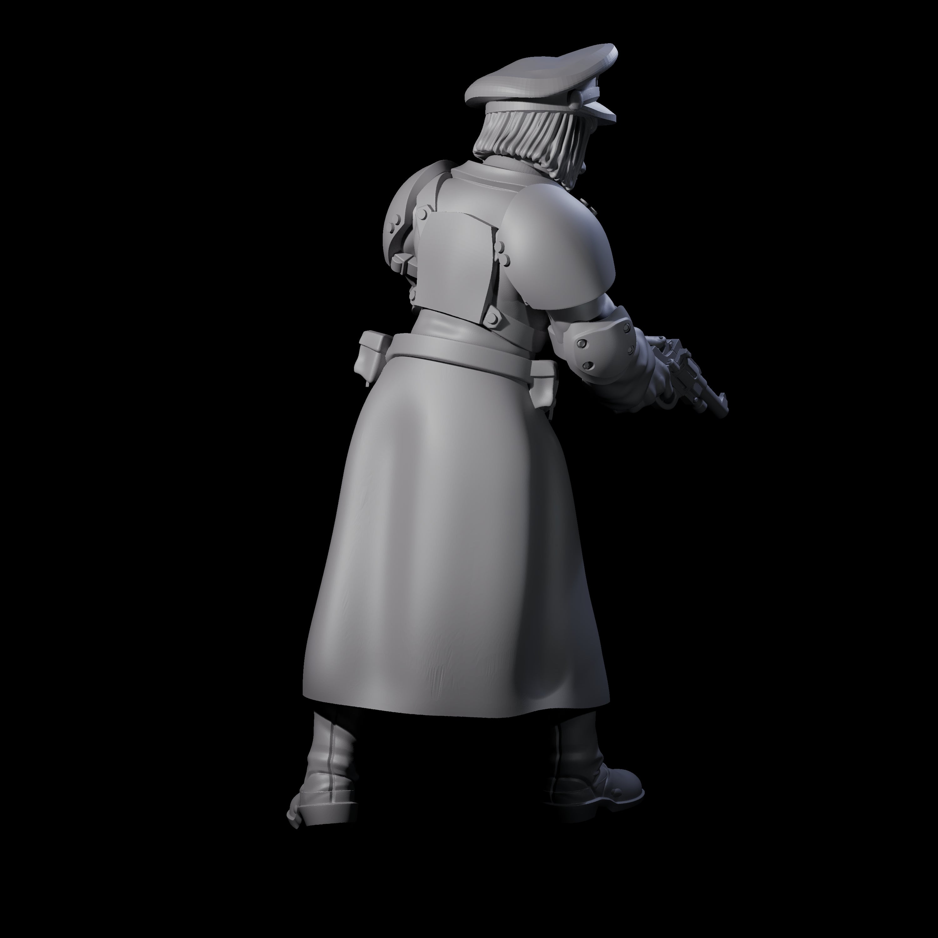 Weird War Soviet Stern NCO A Miniature for Dungeons and Dragons, Pathfinder or other TTRPGs