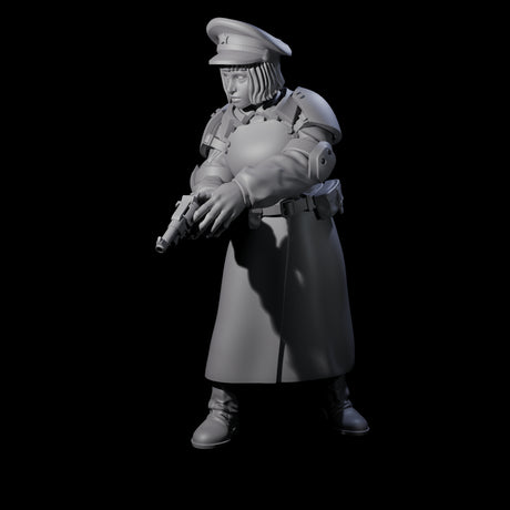 Weird War Soviet Stern NCO A Miniature for Dungeons and Dragons, Pathfinder or other TTRPGs