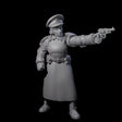 Weird War Soviet Stern NCO B Miniature for Dungeons and Dragons, Pathfinder or other TTRPGs