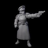 Weird War Soviet Stern NCOs Miniature for Dungeons and Dragons, Pathfinder or other TTRPGs