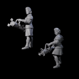 Weird War Soviet Vibrating Sound Cannoneers Miniature for Dungeons and Dragons, Pathfinder or other TTRPGs