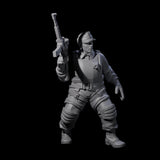 Weird War Tactical German Soldier A Miniature for Dungeons and Dragons, Pathfinder or other TTRPGs