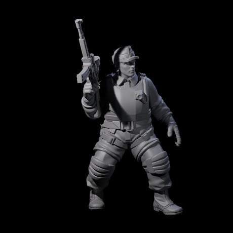 Weird War Tactical German Soldier A Miniature for Dungeons and Dragons, Pathfinder or other TTRPGs