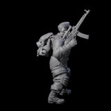 Weird War Tactical German Soldier A Miniature for Dungeons and Dragons, Pathfinder or other TTRPGs