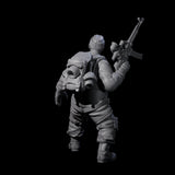 Weird War Tactical German Soldier A Miniature for Dungeons and Dragons, Pathfinder or other TTRPGs