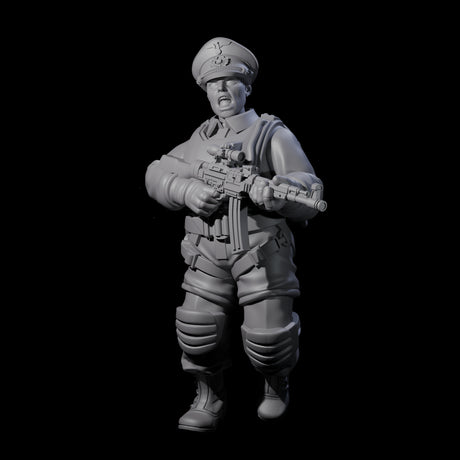 Weird War Tactical German Soldier B Miniature for Dungeons and Dragons, Pathfinder or other TTRPGs