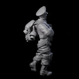 Weird War Tactical German Soldier B Miniature for Dungeons and Dragons, Pathfinder or other TTRPGs