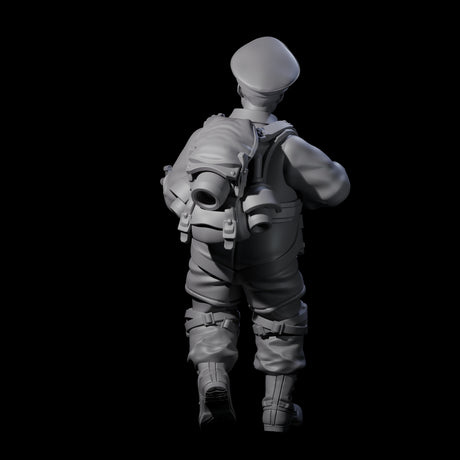 Weird War Tactical German Soldier B Miniature for Dungeons and Dragons, Pathfinder or other TTRPGs