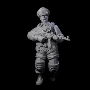Weird War Tactical German Soldier B Miniature for Dungeons and Dragons, Pathfinder or other TTRPGs