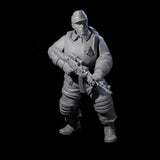 Weird War Tactical German Soldier F Miniature for Dungeons and Dragons, Pathfinder or other TTRPGs