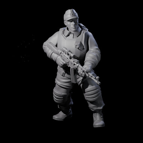 Weird War Tactical German Soldier F Miniature for Dungeons and Dragons, Pathfinder or other TTRPGs