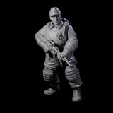 Weird War Tactical German Soldier F Miniature for Dungeons and Dragons, Pathfinder or other TTRPGs