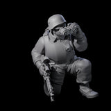 Weird War Tactical German Soldier G Miniature for Dungeons and Dragons, Pathfinder or other TTRPGs