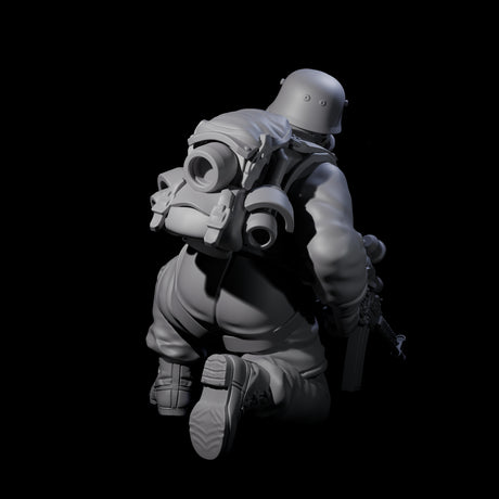 Weird War Tactical German Soldier G Miniature for Dungeons and Dragons, Pathfinder or other TTRPGs