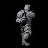 Weird War Tactical German Soldier H Miniature for Dungeons and Dragons, Pathfinder or other TTRPGs
