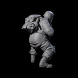 Weird War Tactical German Soldier I Miniature for Dungeons and Dragons, Pathfinder or other TTRPGs