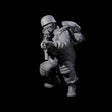 Weird War Tactical German Soldier I Miniature for Dungeons and Dragons, Pathfinder or other TTRPGs