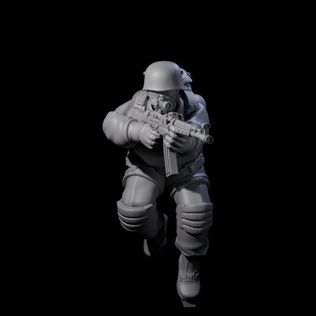 Weird War Tactical German Soldiers Miniature for Dungeons and Dragons, Pathfinder or other TTRPGs