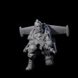 Weird War USA Blind Firing Jetpack Trooper A Miniature for Dungeons and Dragons, Pathfinder or other TTRPGs
